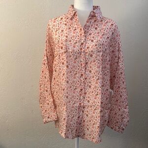 Floral Button-Up Shirt